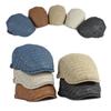 Summer Beret Hat Men Full Mesh Herringbone Cap Breathable Peaked Ivy Cap For Women Daily Wear Sunshade Cabbie Hat Visor
