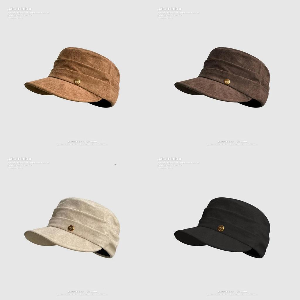 Horse Riding Hat For Women With Warm Velvet Fabric Casual Autumn Winter Accessory