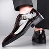 Men All Season Shoes Leather Fashion Outdoor Street Comfortable Wear For Daily Use Durable Material With Good Quality