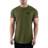 Muscleguys Summer Cotton Running T-shirts Mens O-neck Slim Fit Fitness Short Sleeve T Shirt Bodybuilding Gym Clothing Casual Sports Tops