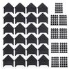 10 Sheets Scrapbook Corners Adhesive Photo Album Mounts for Journal Diary Organizer Picture Frames Sticker Storage Book