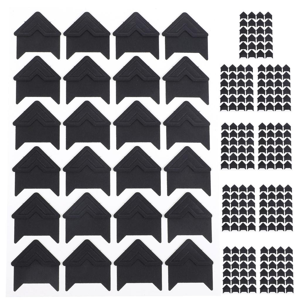 10 Sheets Scrapbook Corners Adhesive Photo Album Mounts for Journal Diary Organizer Picture Frames Sticker Storage Book