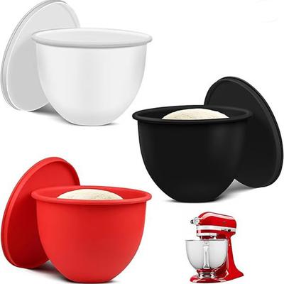 Silicone Liner Mixer Attachment Silicone Kitchen Bowl for Kitchen Aid Tilt-Head 5 Qt Mixer