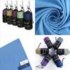 Microfiber Portable Beach Towel Dry Fit Quick Drying Gym Towel with Mesh Bag for Sports