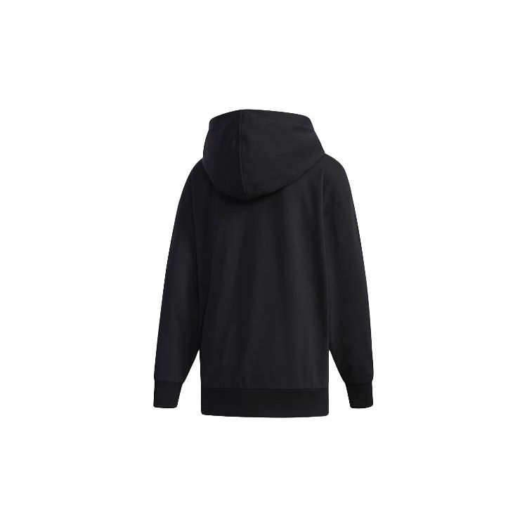 Adidas Neo Classic Sport Hoodie For Spring And Autumn Women Tops Black EI4289