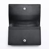 Bottega Veneta Small Card Case Nero Intrecciato Leather Cassette Business Card Case for Men and Women (651396 V3UO3) [Brand Name] [Used]