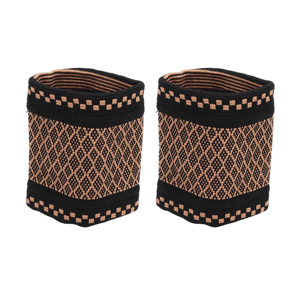 2Pcs Knitting Copper Arch Support Compression Thin Ventilation Foot Protection Brace