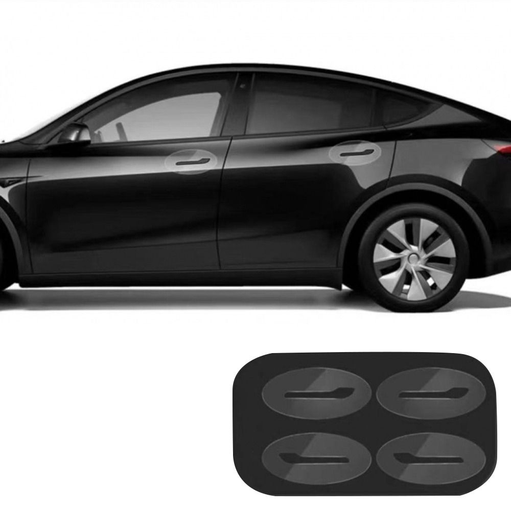 4pcs TPU Car Door Handle Protector for Tesla Model 3/Y Juniper Launch 2025 Automotive Accessories