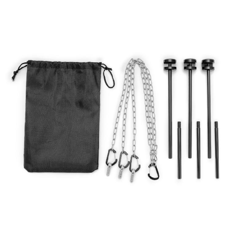 Aluminum Alloy Bracket Barbecue Tripod Stand Detachable Outdoor Griddle Grill