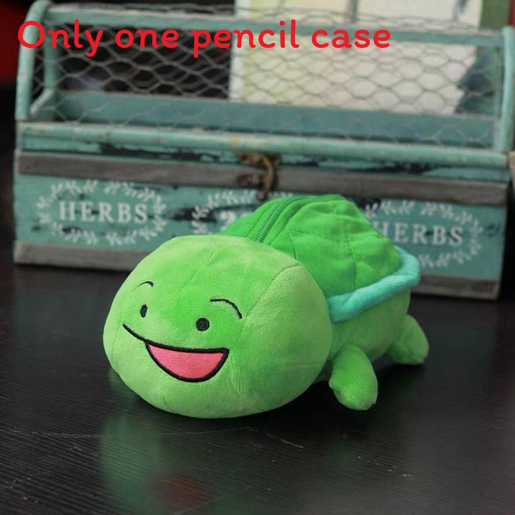 Cute Hello Kitty Piglet Tortoise Plush Toy Pen Case With Soft Plush Material For Kids And Teens