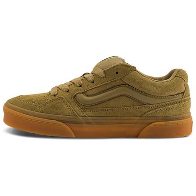 Caldro Comfortable Versatile Low-Top Skate Shoes Unisex Sneakers Green Brown VN0A2Z4ACUQ