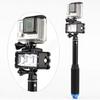 Underwater Waterproof Case Diving Spot Light LED Mount For GoPro Hero 5 4 3+ 3 SJ4000 For Xiaomi Yi Camera 3 Lighting Modes 3LED