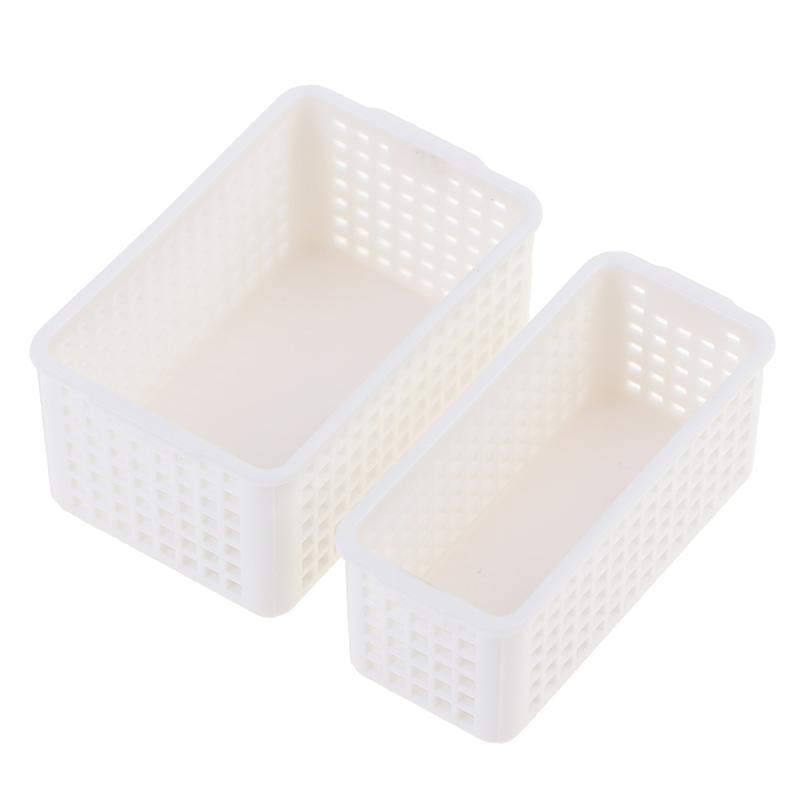 

1/12 Dollhouse Storage Baskets Cabinet Decor Accessories Birthday Gifts білий