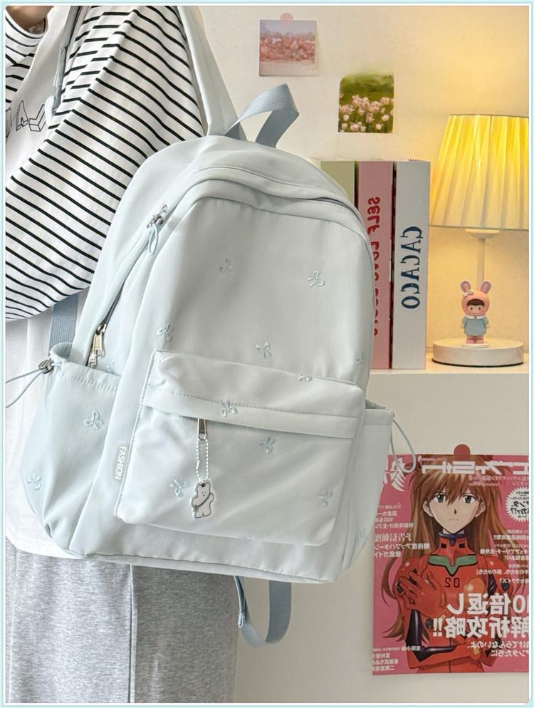 Schoolbag Wholesale Fashionable Spring Girls' Backpack, Korean Style High School and College Student Backpack, Simple Backpack Ladies' Backpack