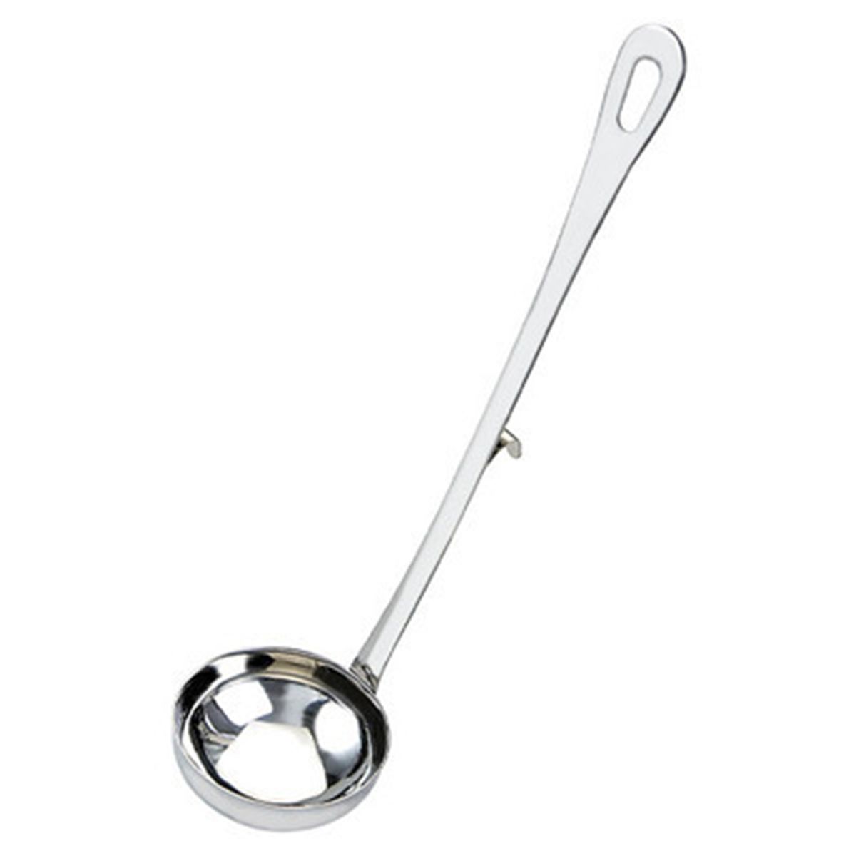 

Сталь Многофункциональная Длинная Ручка с Крючком Посуда Прорезная Лопатка Сервировочная Ложка Половник для Супа L-Ladle
