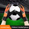 Goalkeeper Gloves Strong Grip for Soccer Goalie Goalkeeper Gloves with Size 5/6/7 Football Gloves for Kids Youth and Adult
