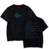 Sommer Lustiges Alec Benjamin Brief T-Shirt Cooles Damen Herren T-Shirt Rundhals Lässig Unisex Streetwear Mode Kinder T-Shirt