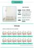 Enlarged Baby Cradle Mosquito Net with Stand - Insect Proof Jacquard Cover