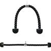 Doppelgriff Widerstandsband für Bizeps & Trizeps mit Pushdown-Seil und Face-Pull-Griff