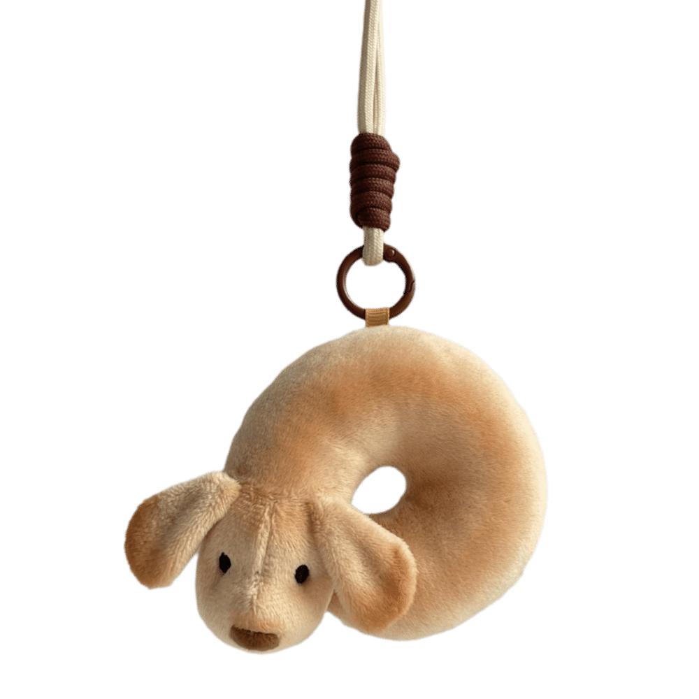 PP Cotton Dachshund Plush Doll Cartoon Puppy Plush Pendant Puppy Plush Keychain Hanging Ornaments