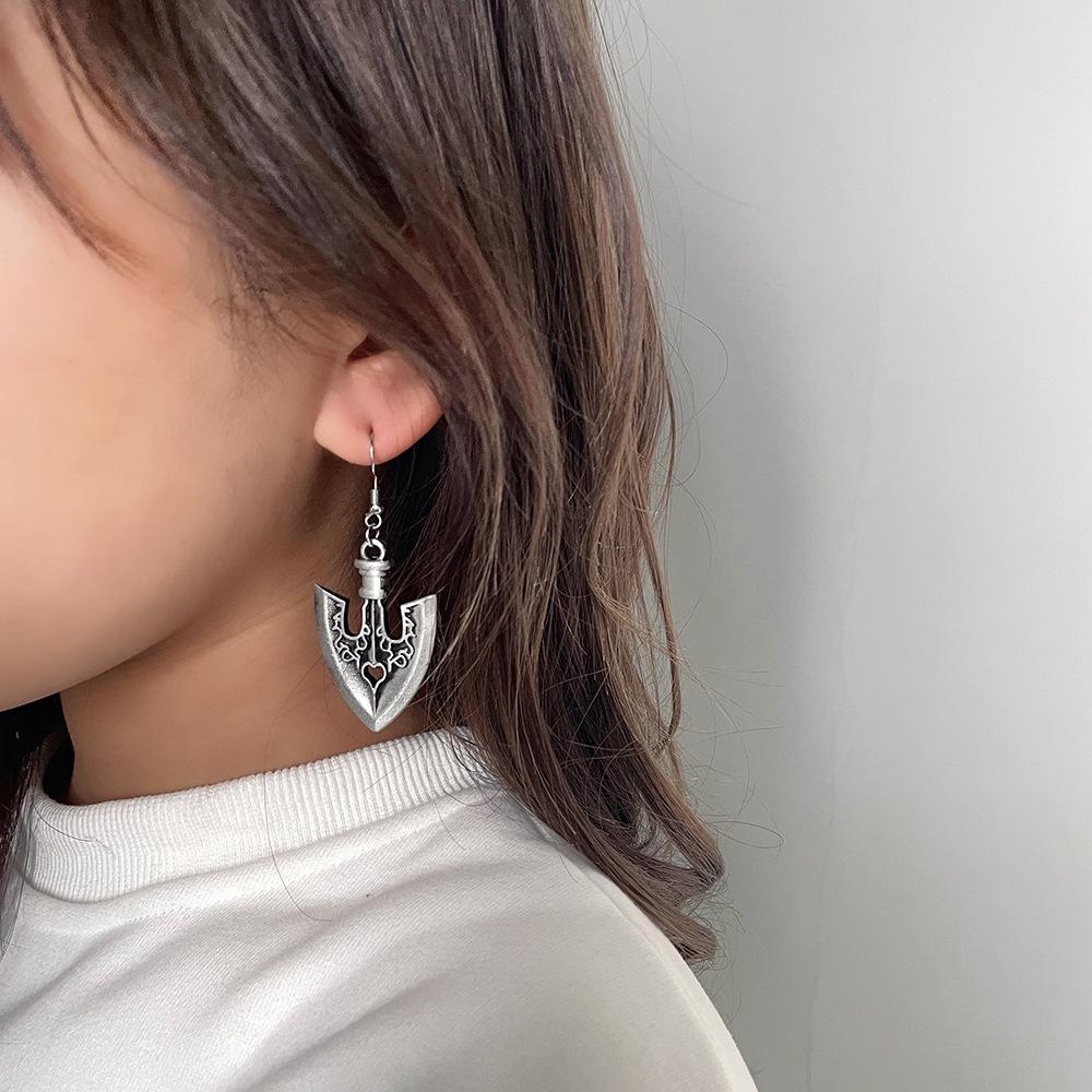 Anime JoJo Bizarre Adventure Drop Earrings Cosplay Props KakyNoria Cherry Earrings Ear Clip Men Girl Jewelry Gift