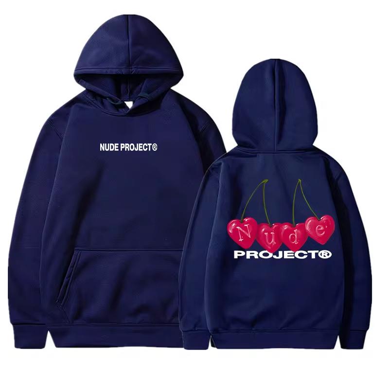 

Nude Project Жіночі худі Зимовий принт Чоловічі светри з капюшоном Толстовки з капюшоном Фірмові штани-джоггери З довгим рукавом Розкішні худі з флісу L