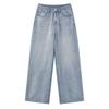 Women's Mid-High Waist Straight-Leg Jeans
