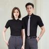 Trolman Unisex Bamboo Fiber Short Sleeve Business Shirt