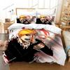 New Bleach Bedding Set Single Twin Full Queen King Size Bed Set Adult Kid Bedroom Duvet Cover Sets 3D Print Anime Bed Sheet Set