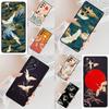 Japanese Cranes Art SOFT Cell Phone Case for Samsung Galaxy S26 Ultra S25 S24 S23 S22 S21 S20 Note10 Cover