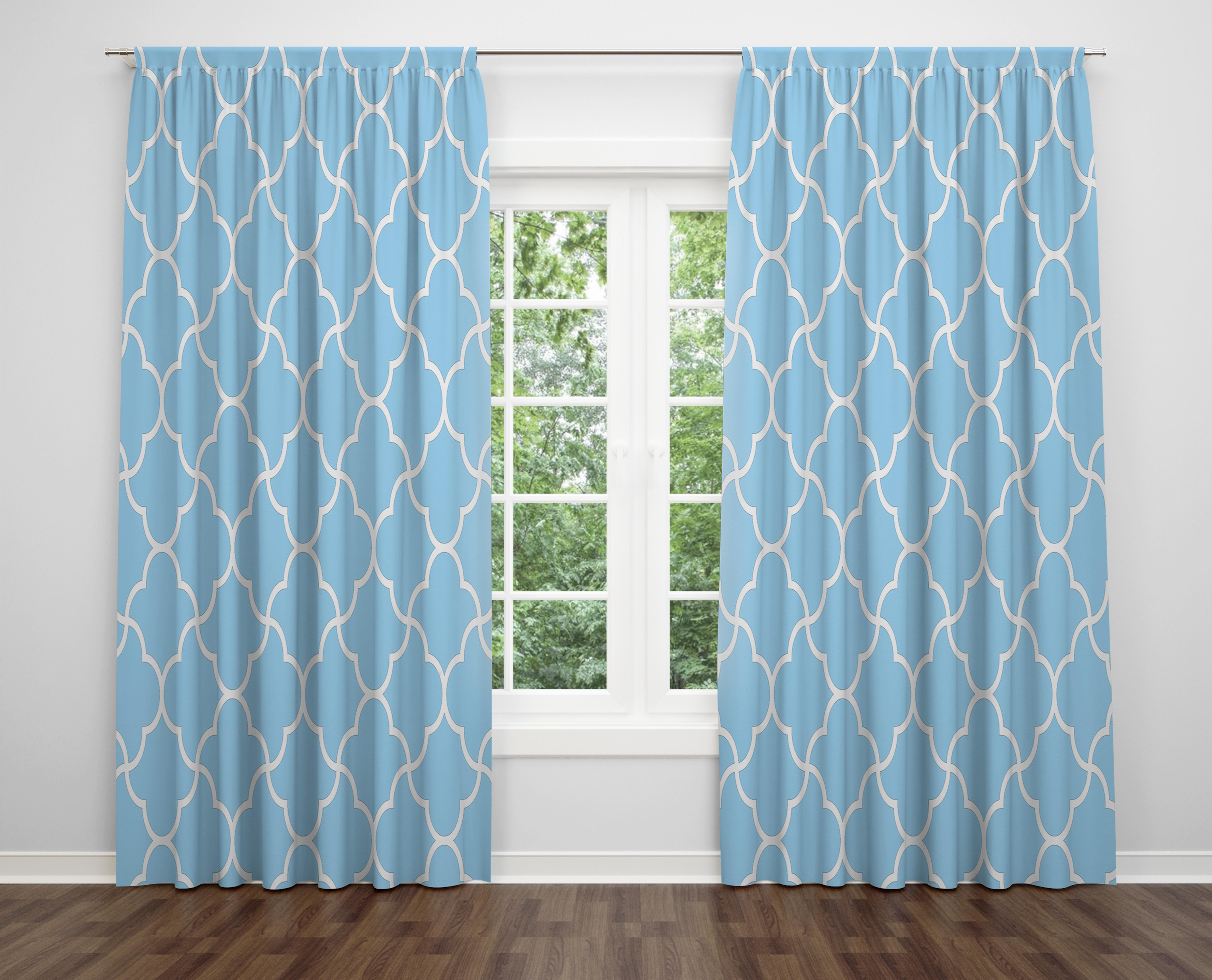 

Декоративний дизайн, високоякісна бавовняна тканина, ви можете вибрати одну або подвійну фіранку з крила 1 piece різнокольоровий