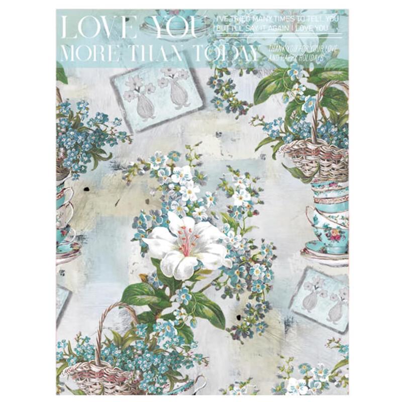 

Shengbilai Oil Painting Style Flower Wrapping Paper