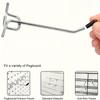 30pcs Pegboard Hook Pegboard Accessories, Pegboard Organizer Kit Garage Organization,Tool Storage,Metal Garage,Kitchen, Store