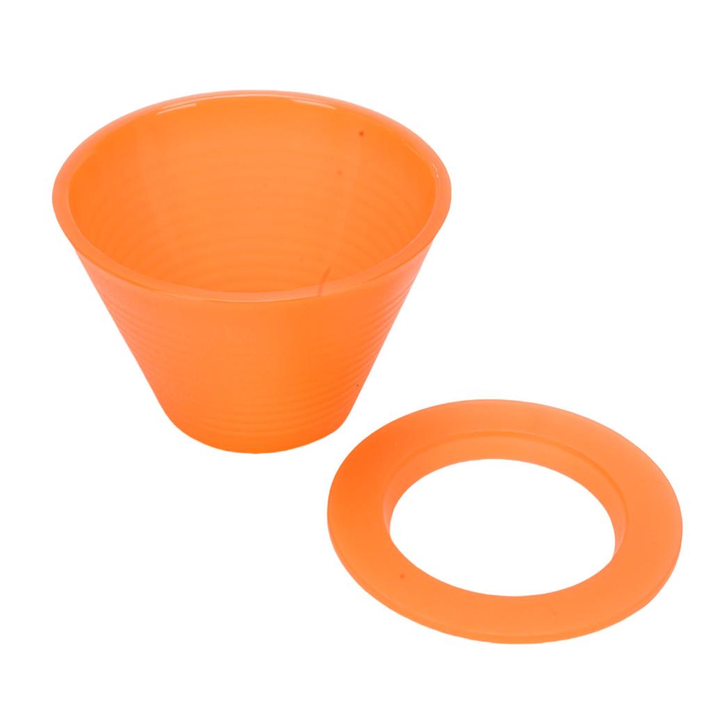 Pour Over Coffee Dripper Sturdy PP Reusable Coffee Brewing Filter Cone Cup with Base for Home Kitchen