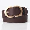 Women's Belt Women's Simple and Versatile Jeans Belt Ins Style Korean Version Casual