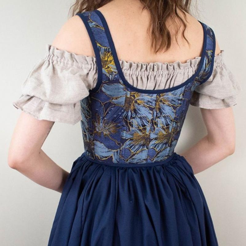 Tie Up Corset Tank Top for Women Slimming Body Shaper Front Tied Waist Trainer Girdle Teen Girl VictorianStyle Bustier