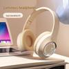 Luminous Bluetooth Headset: Foldable, High-Value, Head-Mounted, Universal for Gaming & Music.