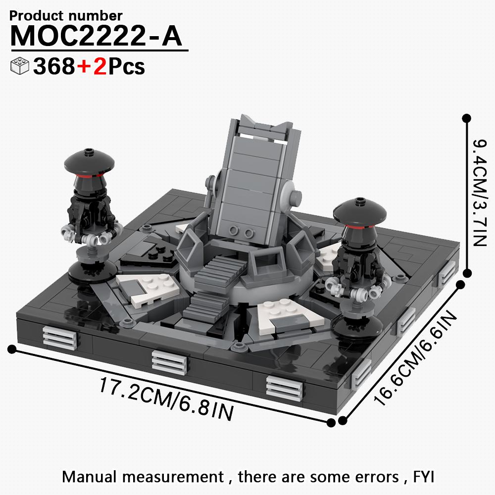 MOOXI Seria Wojen Kosmicznych Model Scenariuszowy MOC Klocki DIY Diorama Zabawki dla Dorosłych i Dzieci Zestaw Klocków Prezenty Montessori Dekoracja