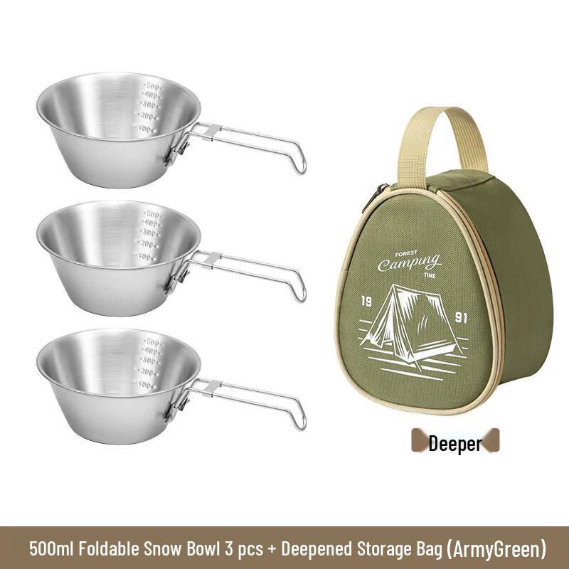 Qiwei Outdoor Zisha Camping Bowl Set