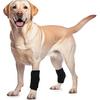 ROZKITCH Dog Leg Protector for Rear Hock Joint or Front Leg Brace, 1 Pair of Dog Leg Compression Wrap Sleeve for Anti Licking Carpal Support Ankle