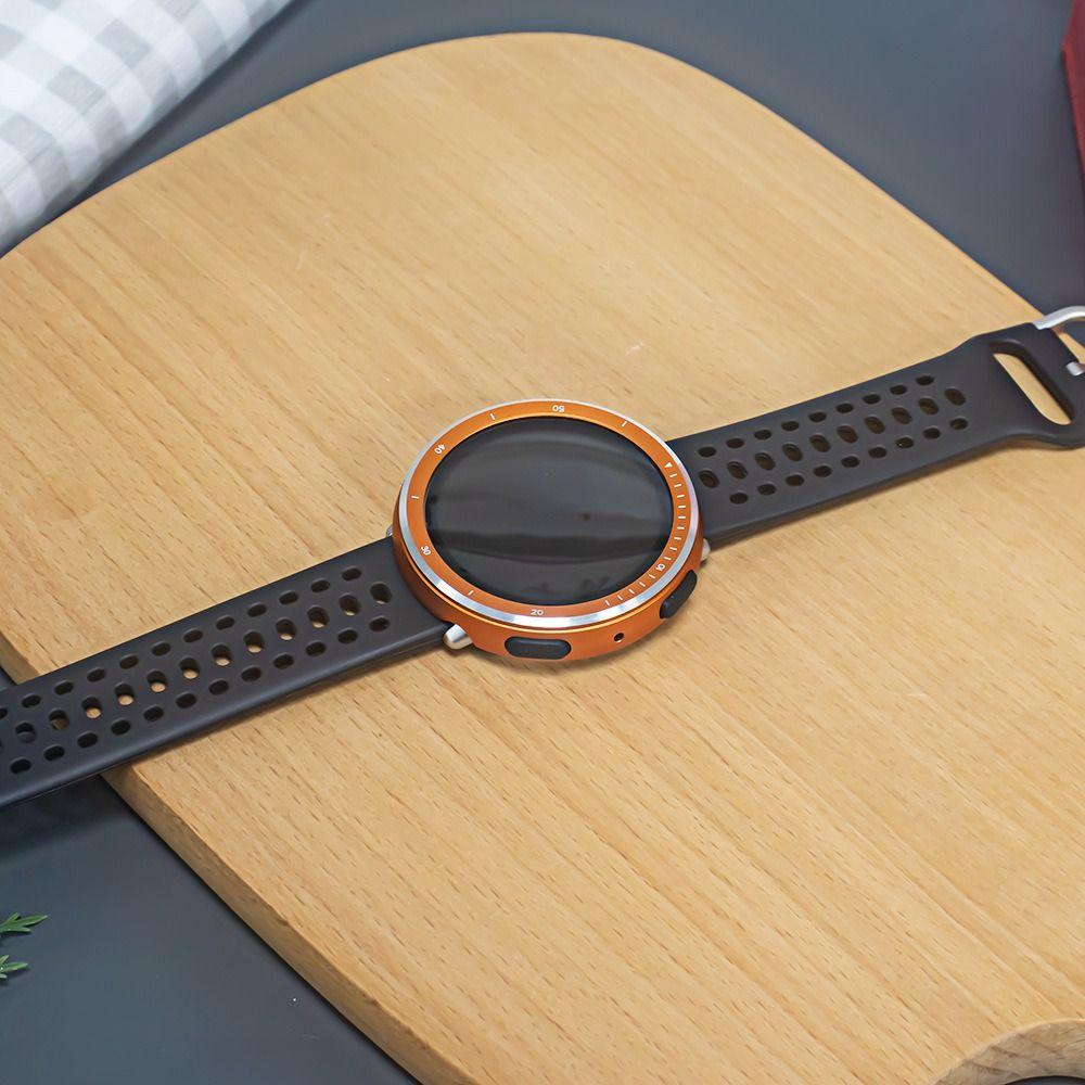 Replacement Metal Watch Bezel Screen Protector for Amazfit Active 2 Smart Watch Accessories