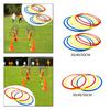 12 Agility Training Rings As And Coordination for Fast Footwork. Made of Wear-resistant PVC.