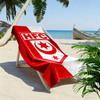 Hallescher FC Print Beach Towel, Large Soft Quick Dry Towel for Beach Camping Swimming