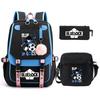 Peripheral Printing Children'S Backpack Set Leisure Student Schoolbag Pencil Bag Shoulder Bag