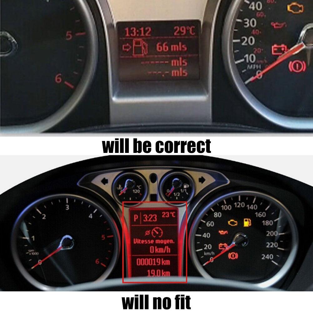 LCD Display Screen For Ford Focus For C-Max For Galaxy For Kuga Instrument Cluster Dashboard 65mm*49mm LCD Display Screen