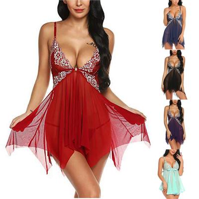 Women' Fashion Suspenders Strap Sexy   Nightdress Underwear