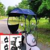 Electric Vehicle Sunshade & Rainproof Canopy for Bicycles and Motorcycles