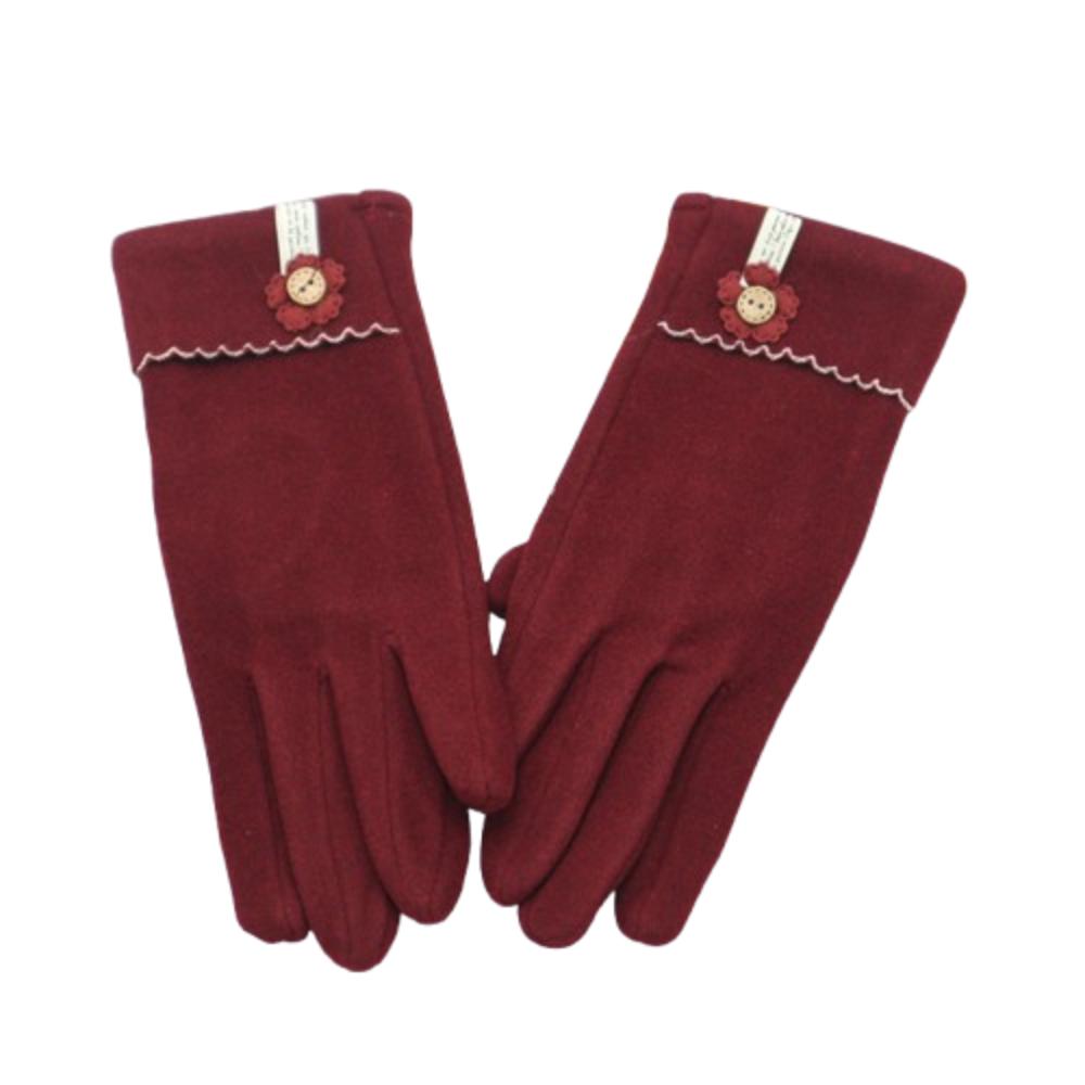 Thick Winter Thermal Gloves Keep Warm Female Driving Glove  Gloves  Youth Student
