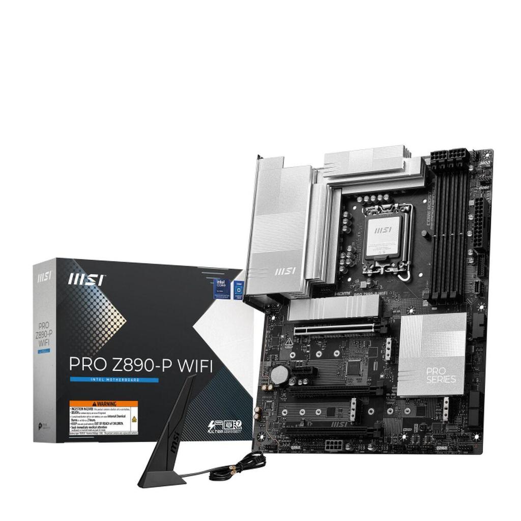 MSI PRO Z890-P WIFI Motherboard LGA 1851 DDR5 256GB Black