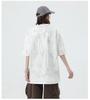 Kunhai Pengyun Men's Trendy Fake Two-Piece Summer T-Shirt with Personality Print